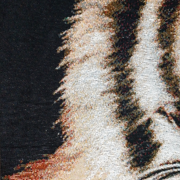 Tiger Tapestry Wall Hanging Manual Woodworkers & Weavers NC USA - Picture 6 of 10